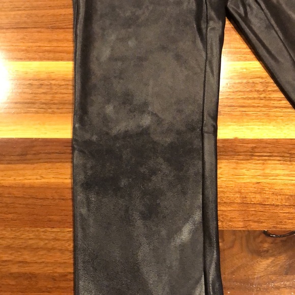 SPANX Faux Leather Leggings | M | Black - Picture 3 of 6